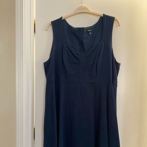 Torrid Sleeveless Navy Blue Dress
